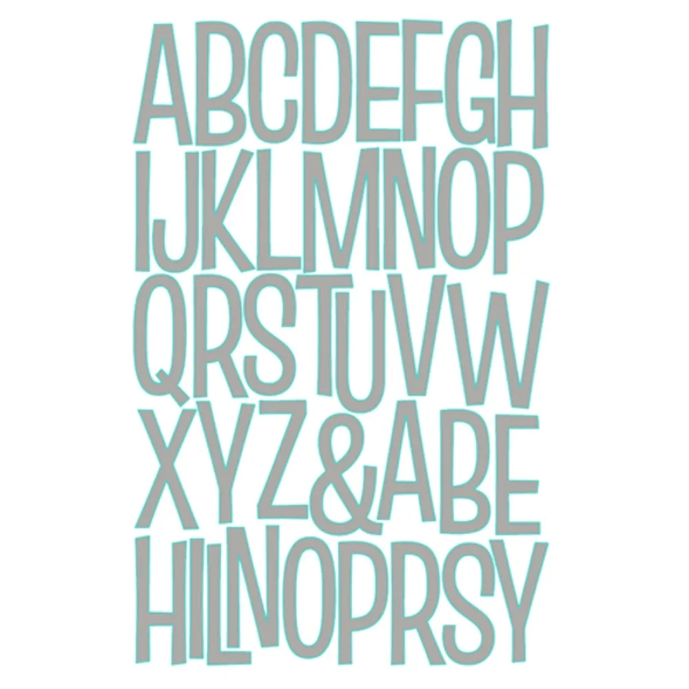 

Металлические Вырубные штампы с надписью Uppercase для рукоделия, скрапбукинга, рукоделия, вырубные штампы, фотоальбом, шаблон, украшение ручно...