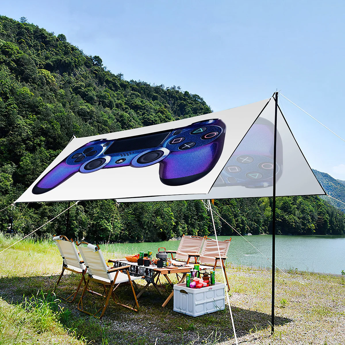 Водонепроницаемый навес с защитой от ультрафиолета портативная и легкая