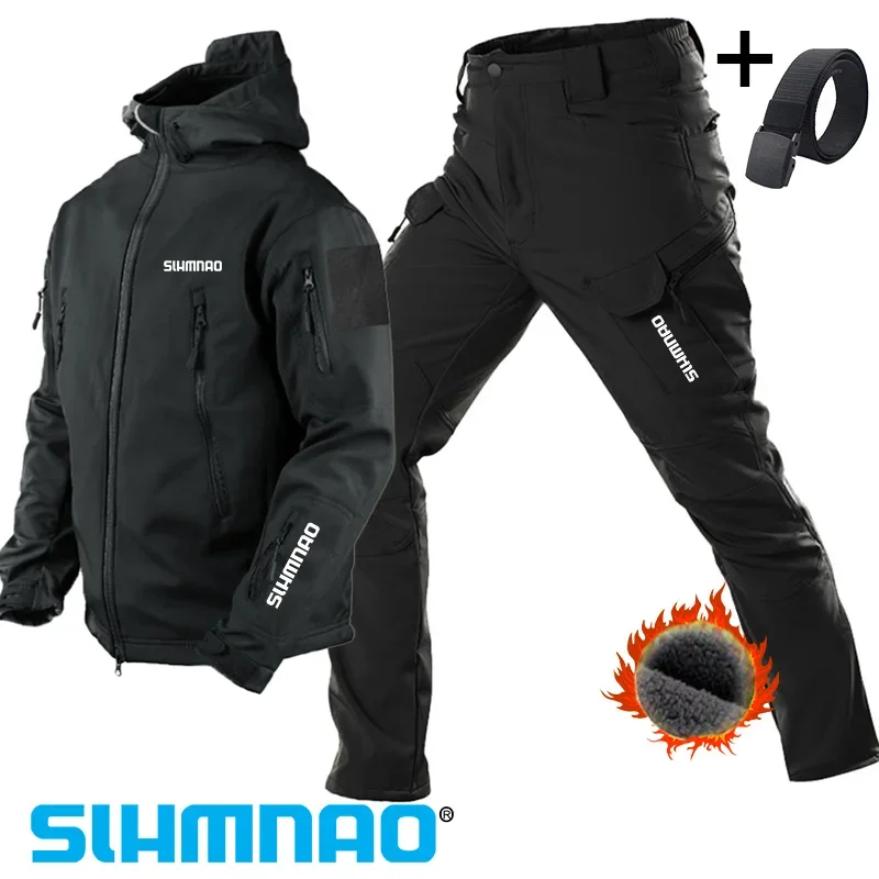 2024Осенне-зимний водонепроницаемый и ветрозащитный комплект для рыбалки на