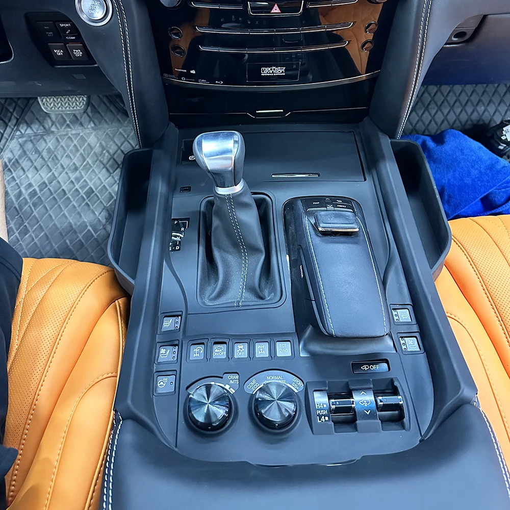 

Автомобильный салонный резиновый ящик для хранения сидений, органайзер для Lexus 570 LX 570, аксессуары 2016-2021