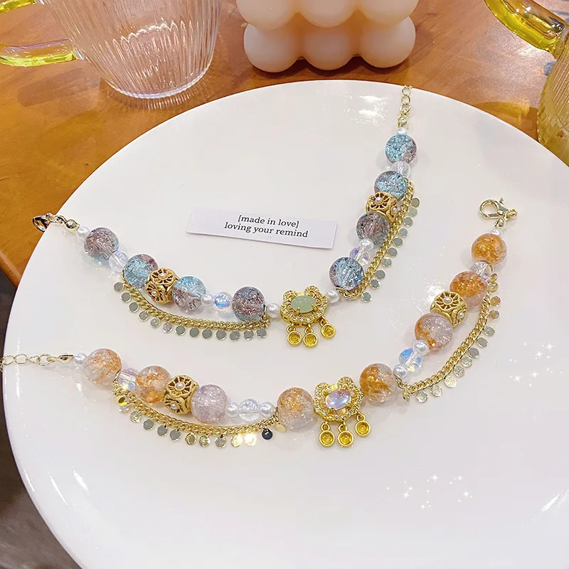 Dunhuang Kweichow ttai супер сказочная Милая принцесса стиль стекло треснувшая