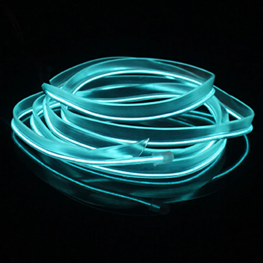 Lamp Fiber Optic PMMA Light Plastic Decoration Side Glow Skirt 3mm 500CM