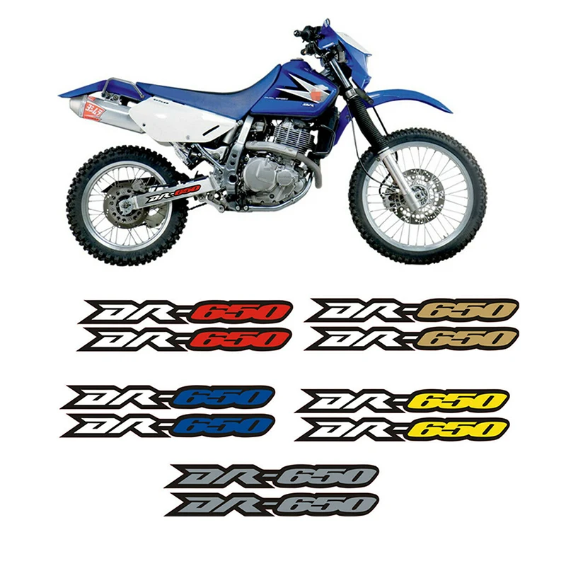 

For Suzuki DR650/S DR 650SE DR650 SER/SES 1990-2021 93 94 95 97 98 Swing Air box Reflection Stickers Motorcycle Decorate Decals