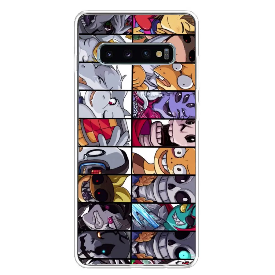 Аниме Undertale милый картонный чехол для телефона Samsung Galaxy S20 FE S21 S22 Ultra S10 Lite S9 S8 Plus S7 Edge J4 + Art на.