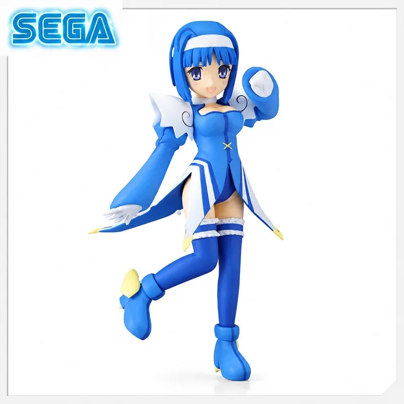 Фото В наличии: Оригинальная фигурка Sega Twin Angel Kannazuki Aoi, новая, в коробке, модель персонажа аниме, игрушка-модель для коллекционирования. №1