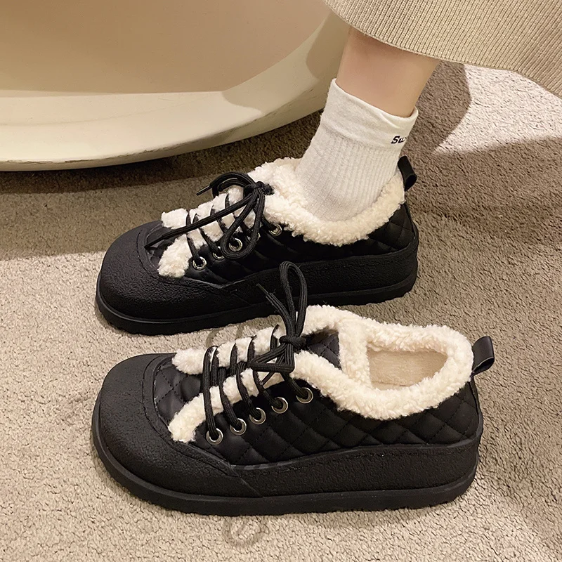 

Женские удобные и элегантные кроссовки на танкетке, универсальные повседневные спортивные кроссовки с круглым носком, новинка зимы 2022