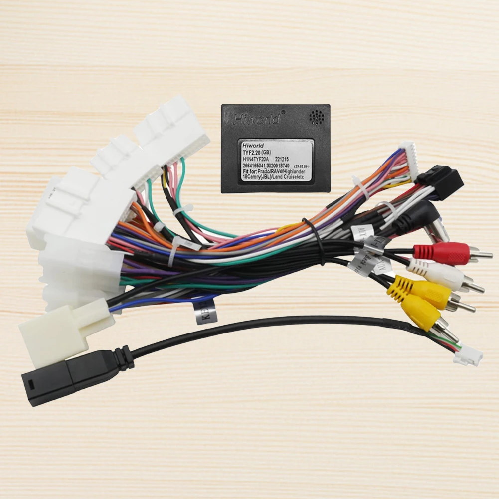 Жгут Проводов Питания Стереоаудио Canbus Для Toyota С Усилителем JBL