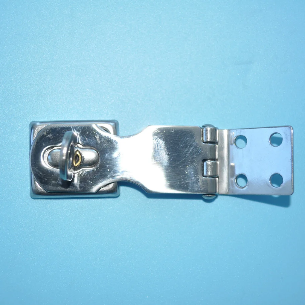 

Hasp Door Lock Locking Latch Boat Safety Durable Clasp Hardware Silver Accessories Repairing Parts Marine Boats