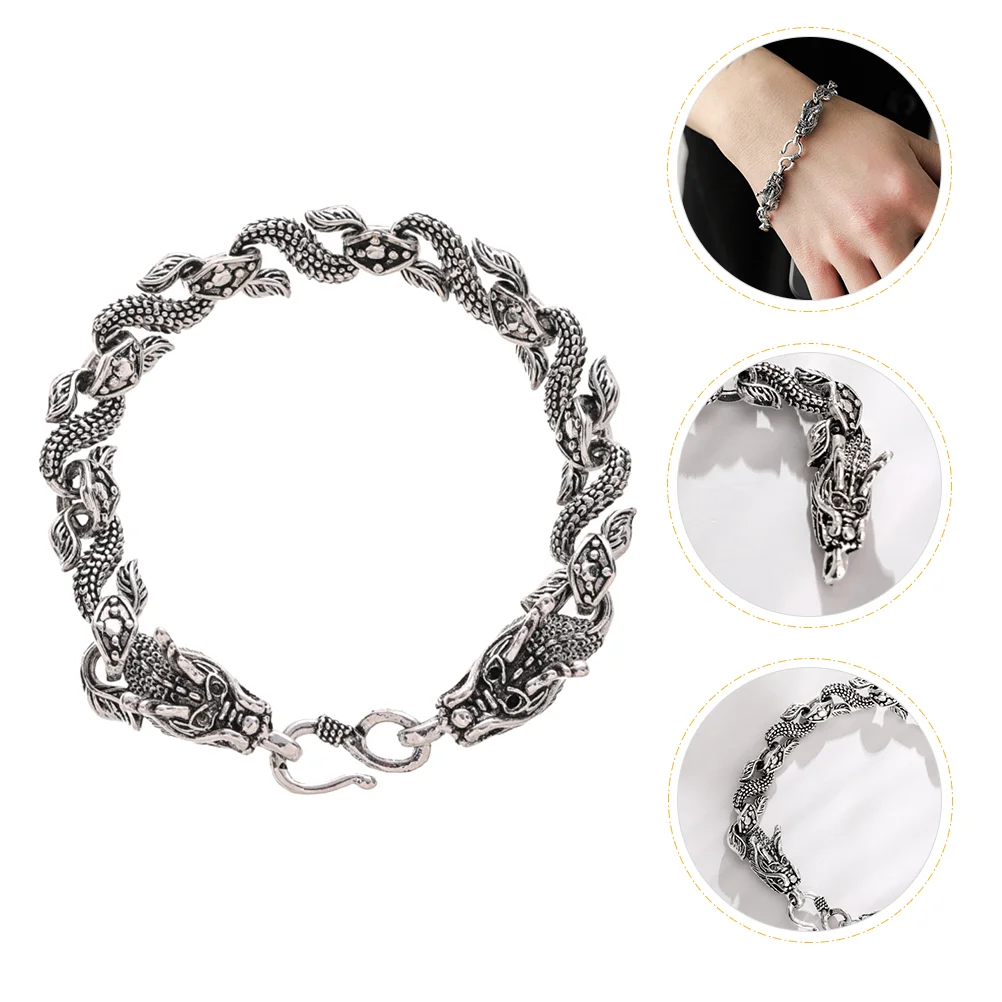 

Bracelet Unique Charming Men Bracelet Jewelry Male Hip Hop Bracelet Men Dragon Charm Bracelet Dragon Bracelet Jewelry