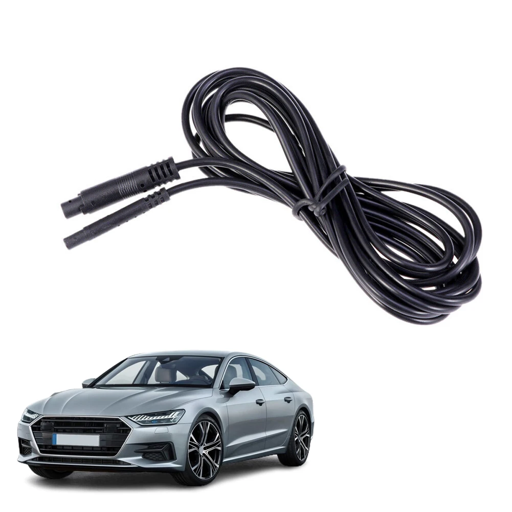 

4Pin Car DVR Camera Extension Cable HD Monitor Vehicle Rear View/Back Up Camera Wire Male To Female Connector Cord