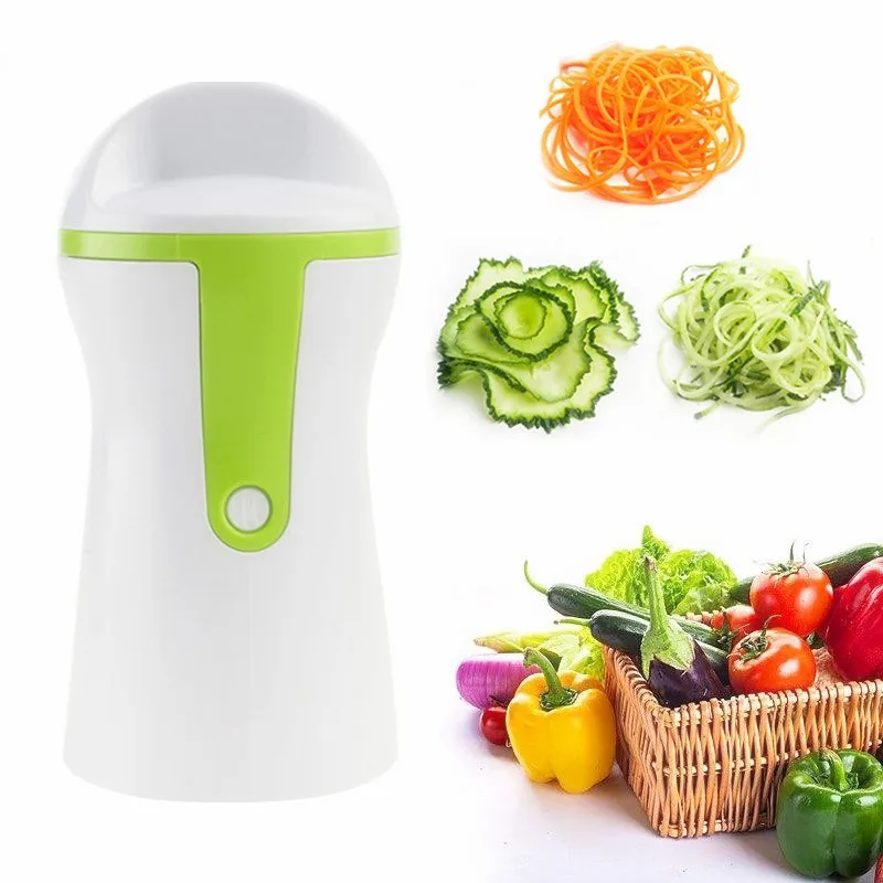 

1PC Blades Vegetable Spiralizer Slicer Twister Handheld Spiral Cutter Fruit Grater Cooking Tools Spaghetti Pasta Kitchen Gadget