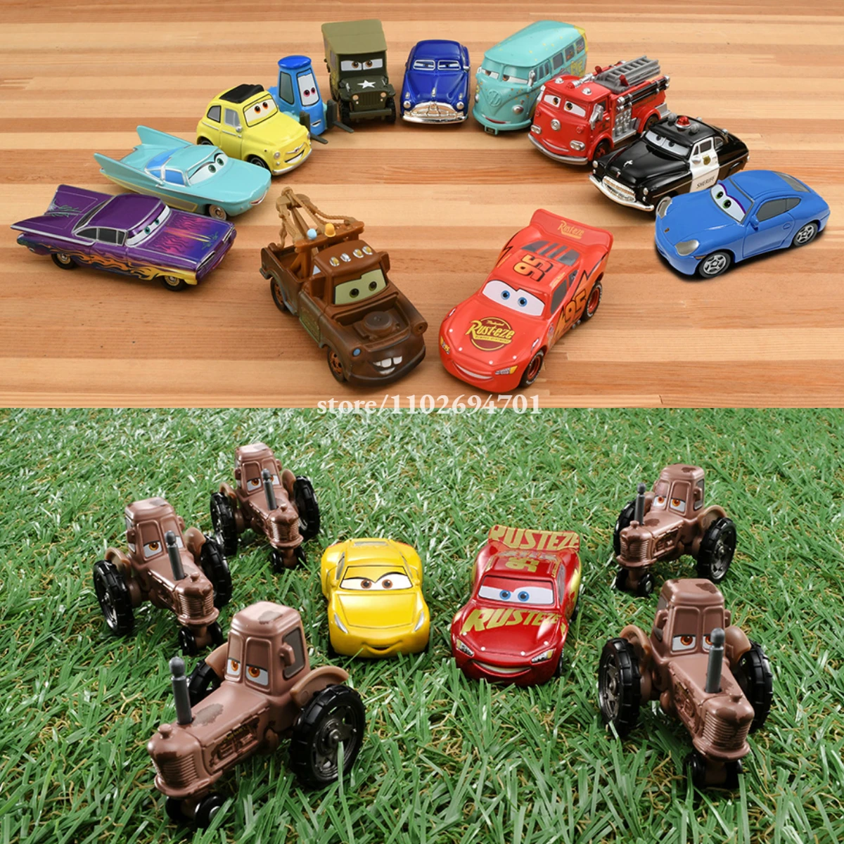 Takara Tomy Tomica Disney Rusteze C-06 Cruz Ramirez (Dinoco) Car Model Truck Cartoon Anime Movie Miniature Art Toy for Boy images - 6