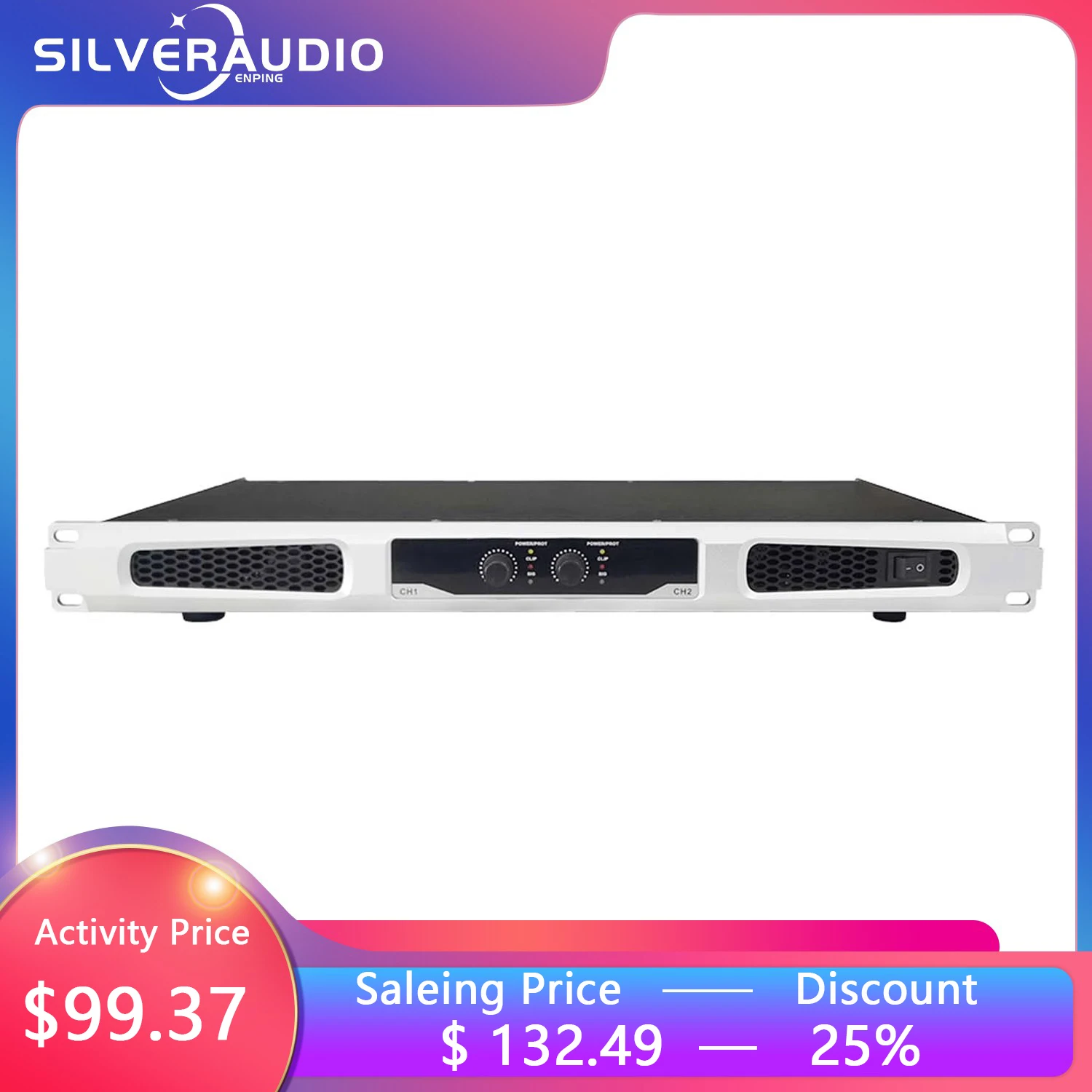 GAP-D1100 профессиональный 2-канальный 4-канальный усилитель мощности 600 Вт * 2 мощный