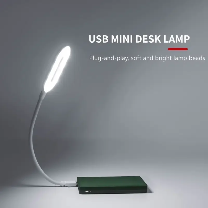 

Светодиодный USB-светильник HMTX с регулируемой яркостью, 20 светодисветодиодный с 3 уровнями яркости, USB-лампа для чтения, простой гибкий s-образ...