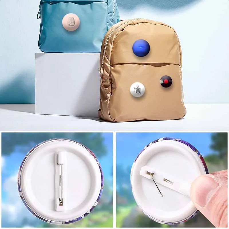 Забавный значок со смайликом и черепом жесть круглые броши на застежке рюкзаке