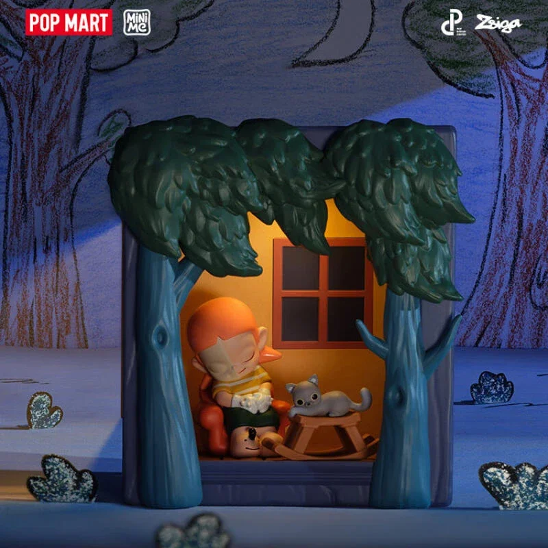 Фото POPMART Zsiga The Window Series: Наборы с фигурками, модные игрушки-сюрпризы, случайные коробки, коллекционные фигурки, подарок-сюрприз №3