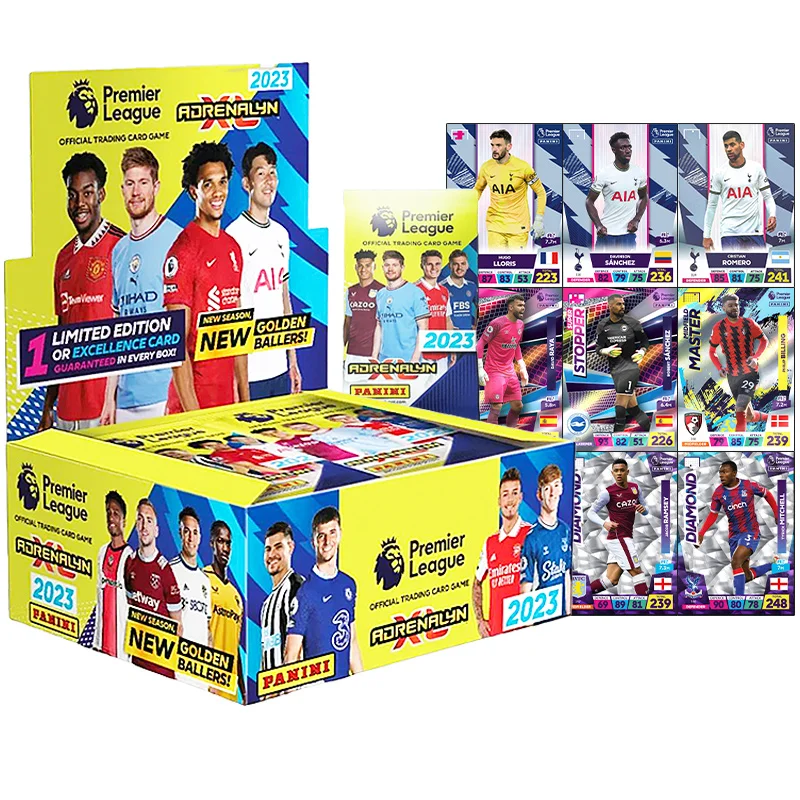 

Panini 2023 Premier League Season Ball Star Card Panini Card Gold Card Football Card Limited Ball Star Collection Card