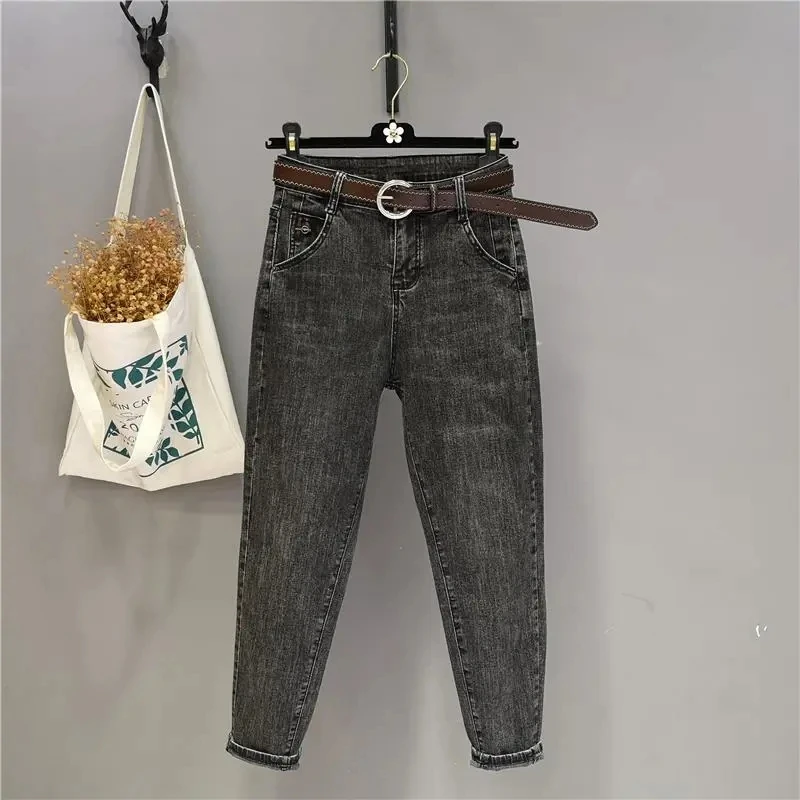 

2022 Spring Summer Autumn Women Fashion Casual Denim Pants Female OL Baggy Jeans Woman High Waisted Jeans Streetwear