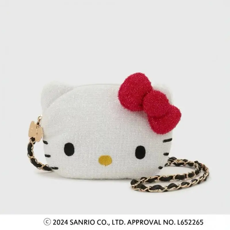 Сумка для хранения с рисунком аниме Sanrio Hello Kitty Y2K модная новая косметичка в