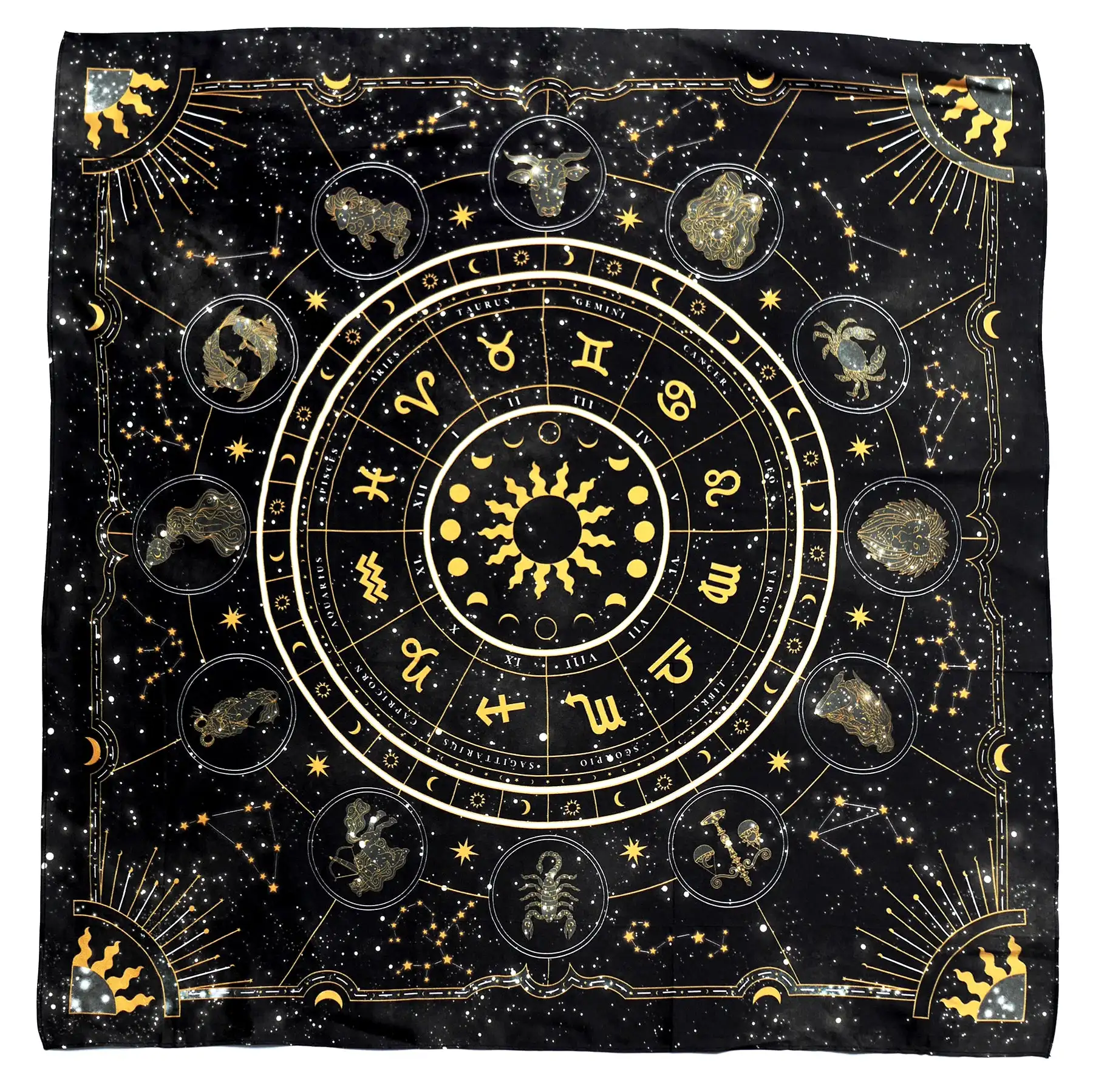 Психоделическое гадания ведьмахство настенный гобелен украшение алтаро ткань