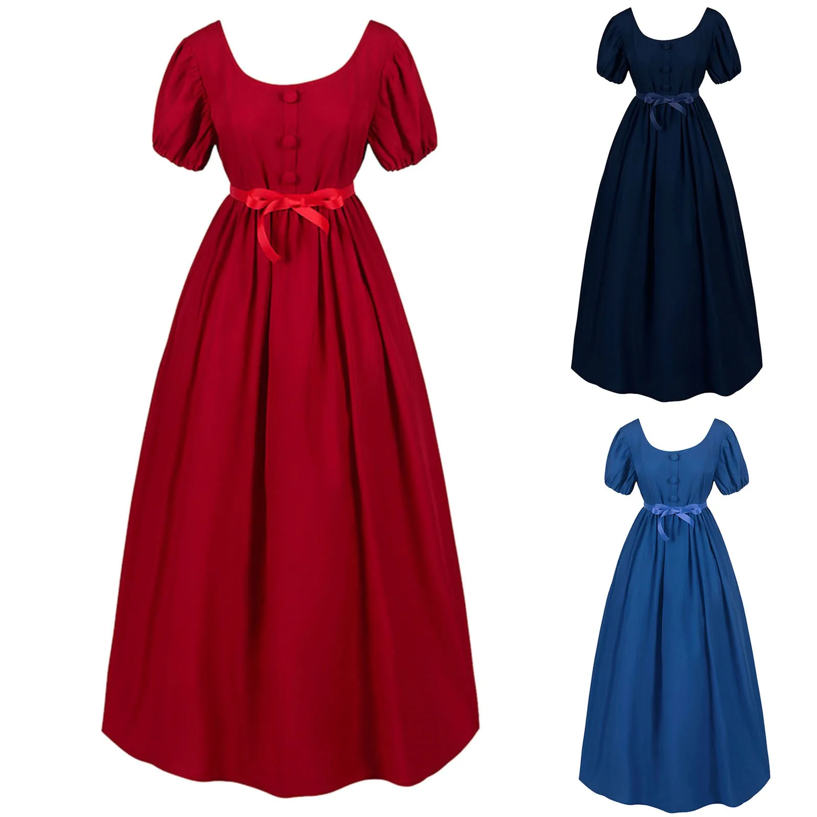 

Новинка 2023, длинное средневековое женское платье для выпускного вечера с высокой талией, платья для косплея, средневековый декор и аксессуары