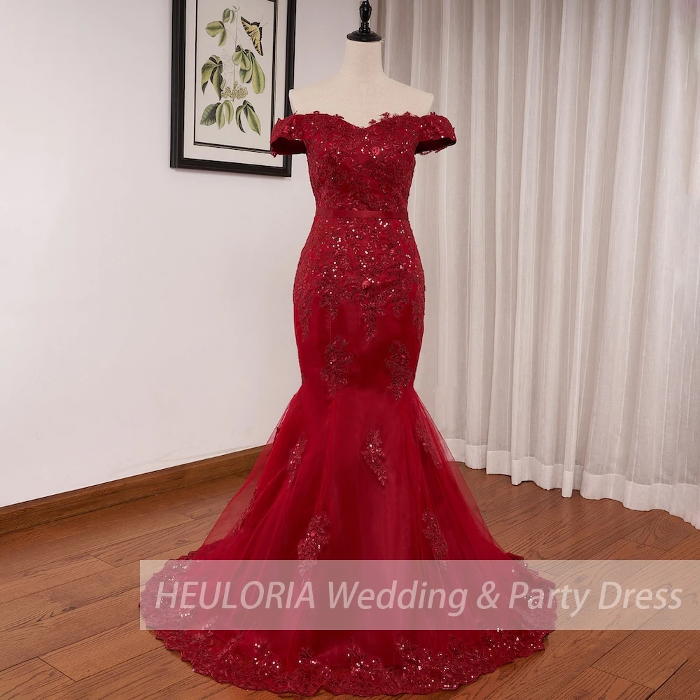 

Платье с юбкой-годе для свадебной вечеринки, Кружевная аппликация, искусственное вечернее платье со шлейфом для выпускного вечера