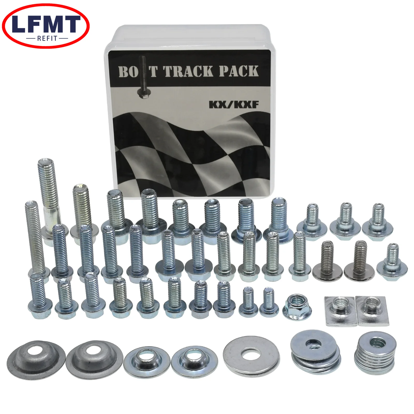 

Комплект крепежных болтов и пластиковых деталей для мотоциклов Kawasaki KX85 KX100 KX125 KX250 KX450 KX250F KX450F KLX 2003-2024 2025