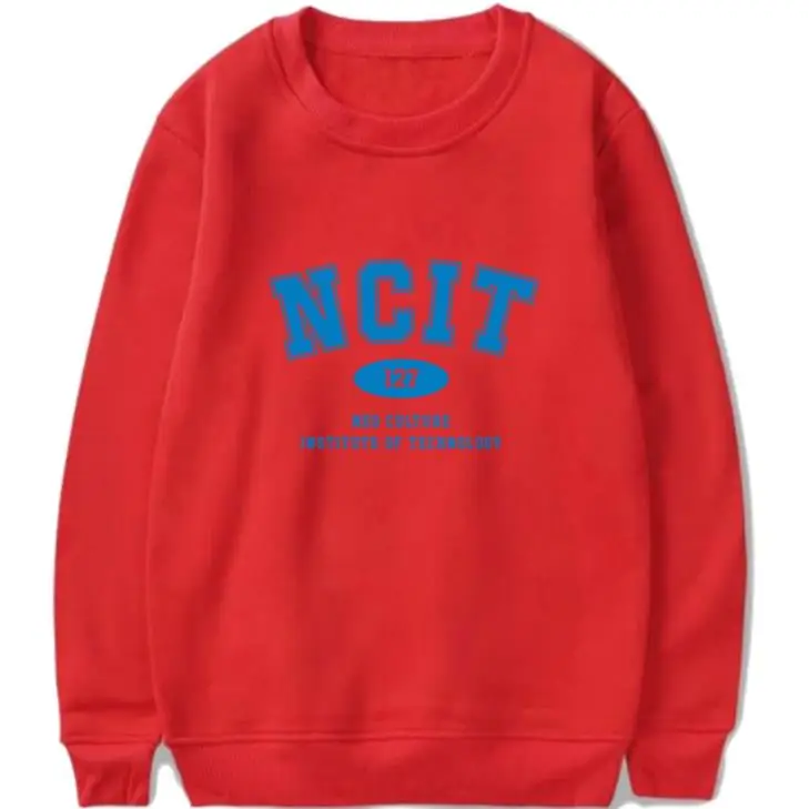 Новое поступление флисовая толстовка NCT 127 NCIT 2 стиля стиль K-POP унисекс |