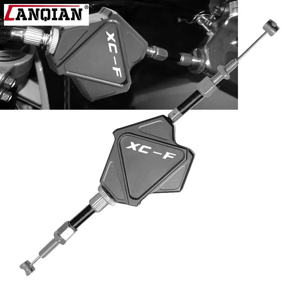 

For 125 144 150 200 250 300 350 400 450 500 505 525 530 EXC SX XC-F Motorcycle CNC Stunt Clutch Lever Easy Pull Cable System