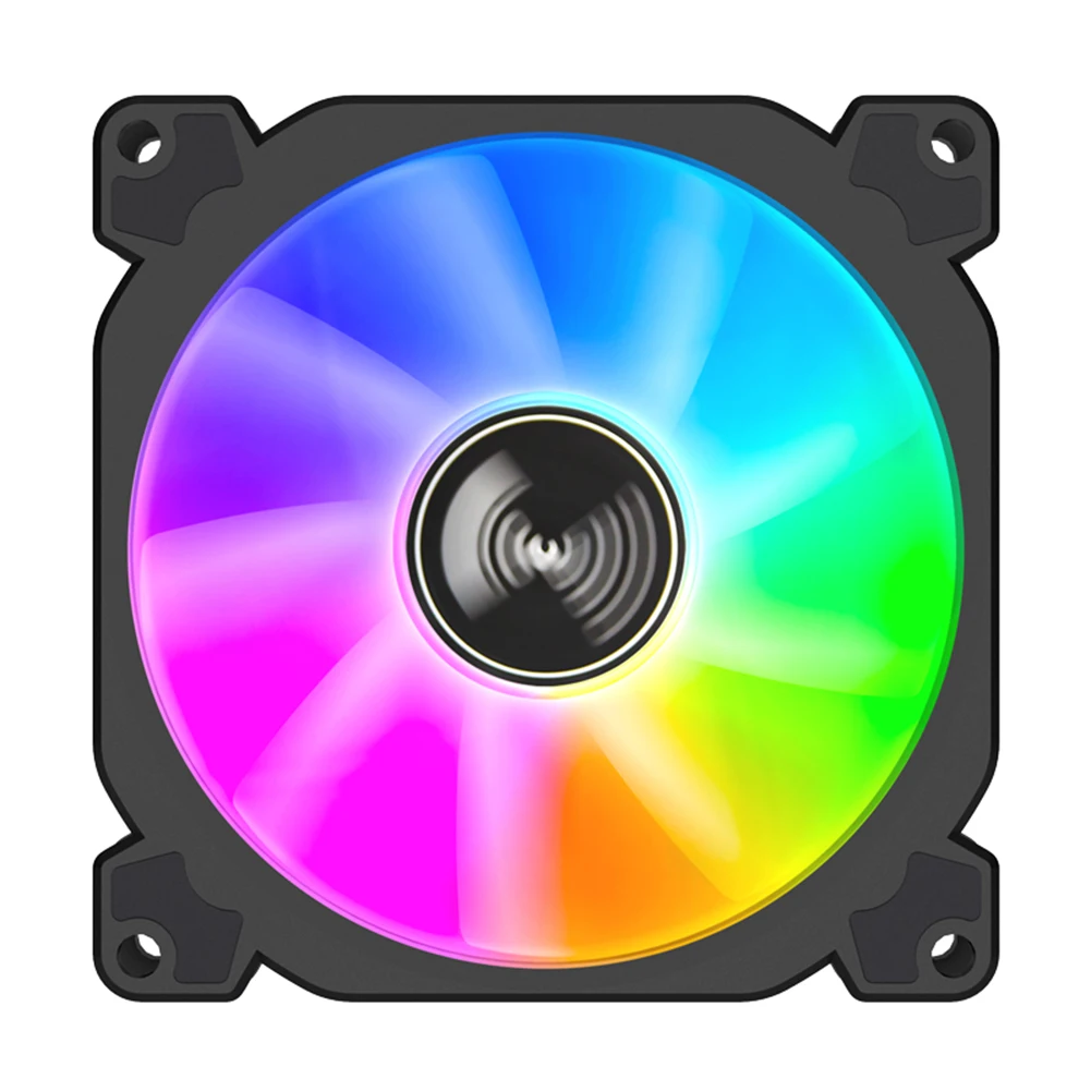 Вентилятор для компьютера, охлаждающий вентилятор, Настольный кулер для настольного компьютера, охлаждающий вентилятор для ШИМ, цветовая т...