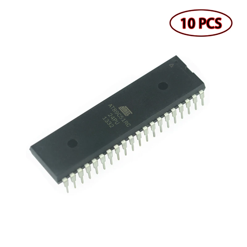 10 шт AT89C51RC-24PU DIP-40 AT89C51RC DIP40 новый и оригинальный