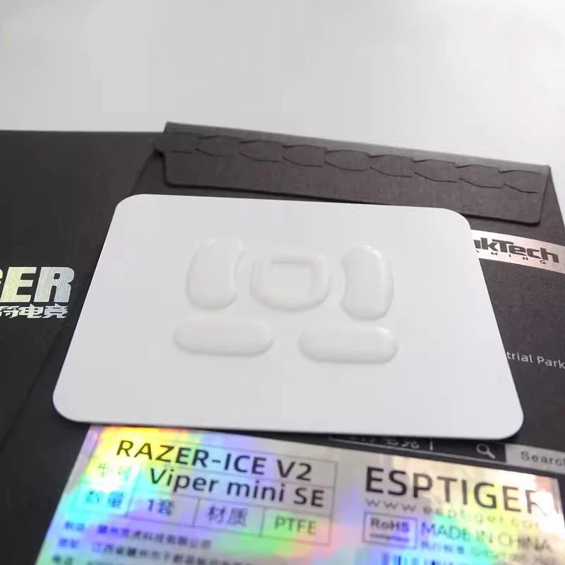 

1 упаковка оригинальные коньки для мыши ESPTIGER Esports Tiger ICE V2, коньки для Razer Viper Mini SE, фирменная серия, мыши для минзе, ножки, скользящие