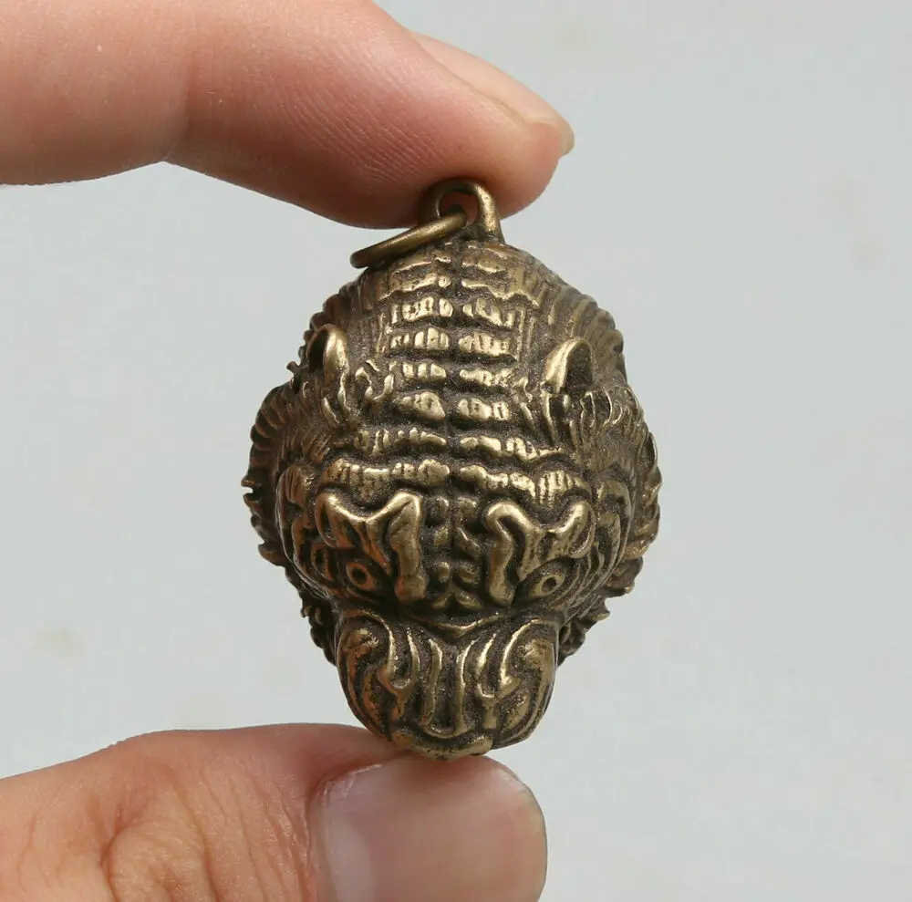 Коллекционные китайские бронзовые животные 37 мм/24 г 12 знаков зодиака голова