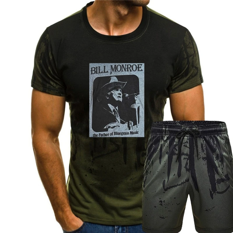 

Футболка для винтажного концерта с Биллом Монро