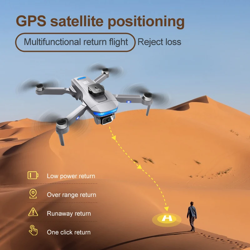 

Camera Drone 5G Drone 4K GPS Professional HD Aerial Photography Omnidirectional Obstacle Avoidance RC Quadcopter Distance 300M A