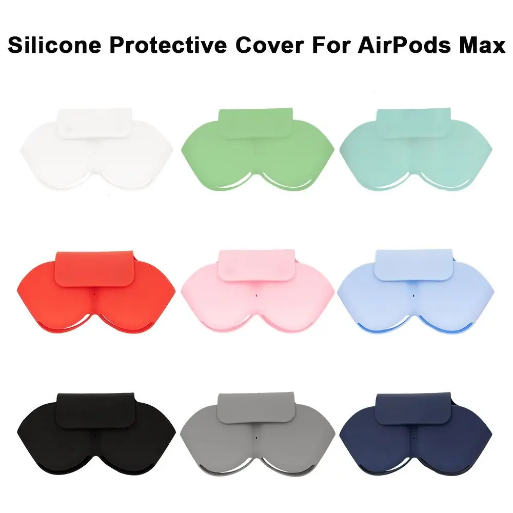 Силиконовый чехол для наушников AirPods Max противоударный с защитой от царапин