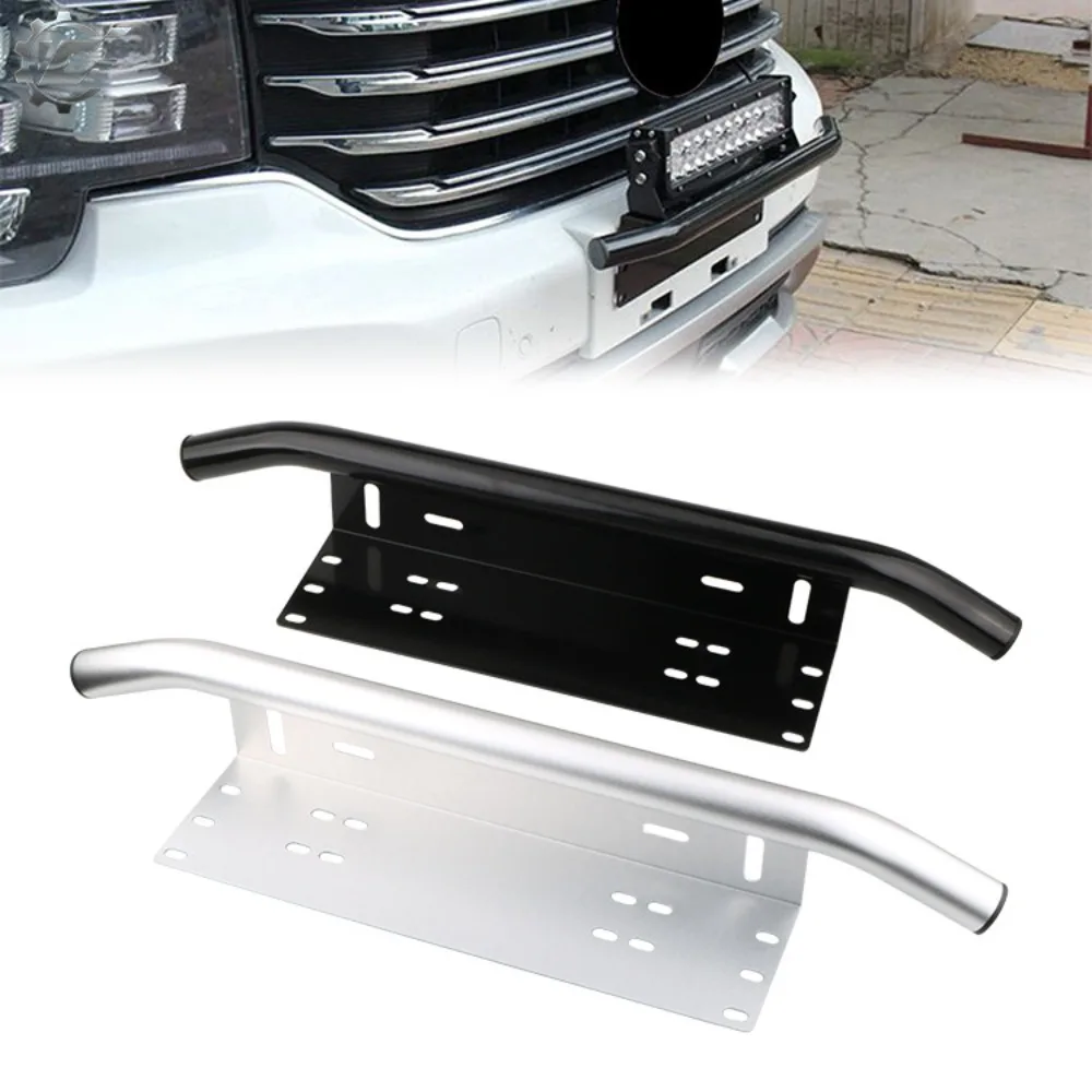 

Universal Off-road Work Light Holder Bracket Car License Plate Frame Plate Auto Accessories