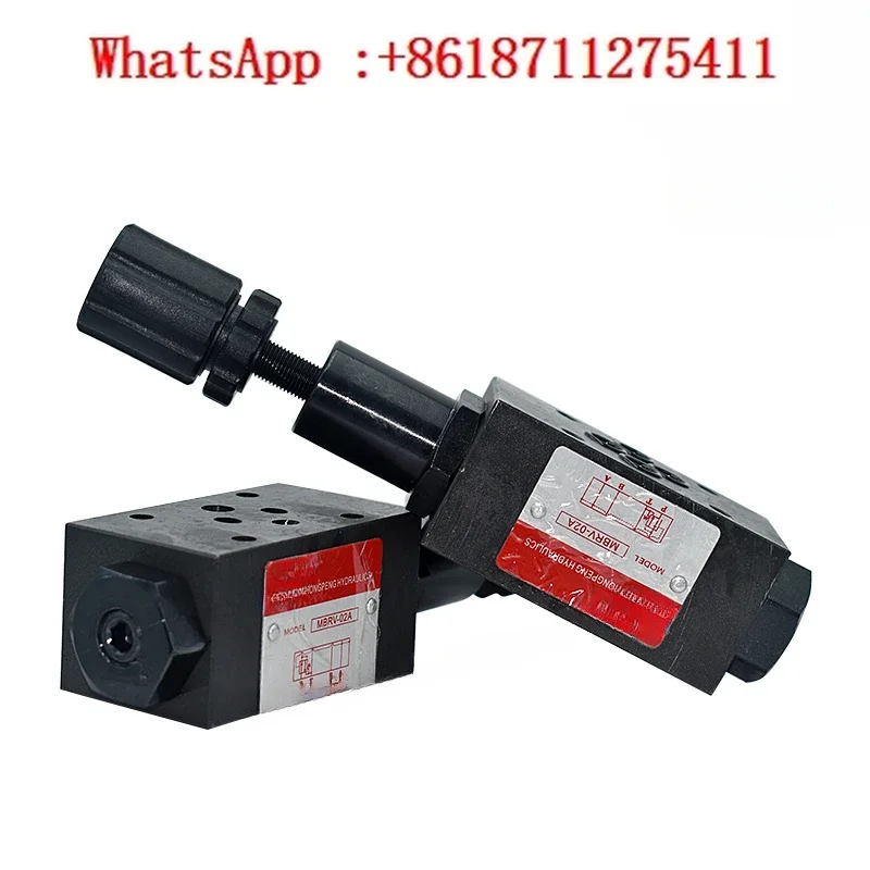 Редукционный клапан сложенного давления ручной предохранительный MBRV-02A 02B 02P