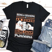 being grandpa is an honor being papa is priceless fathers day gift present for father essential t shirt men casual graphic tees