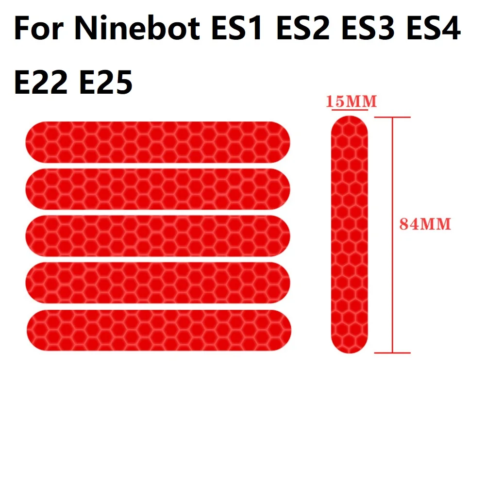 Светоотражающие наклейки из ПВХ для Ninebot ES1 ES2 ES3 ES4 E22 E25 Max G30 Электрический скутер