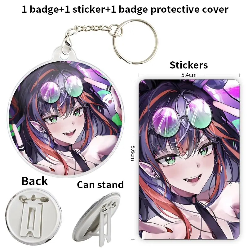 Брошь Mika Melatika Ch vtuber