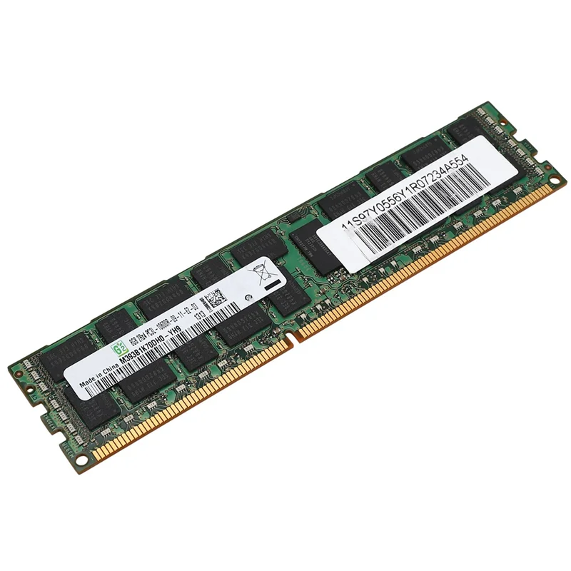 8 ГБ DDR3 1333 МГц Ecc Ram Память PC3L-10600R 1 35 В 2RX4 REG RAM для серверной рабочей станции