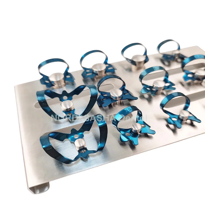 12 шт./комплект резиновые зажимы для зубных протезов 134 °C