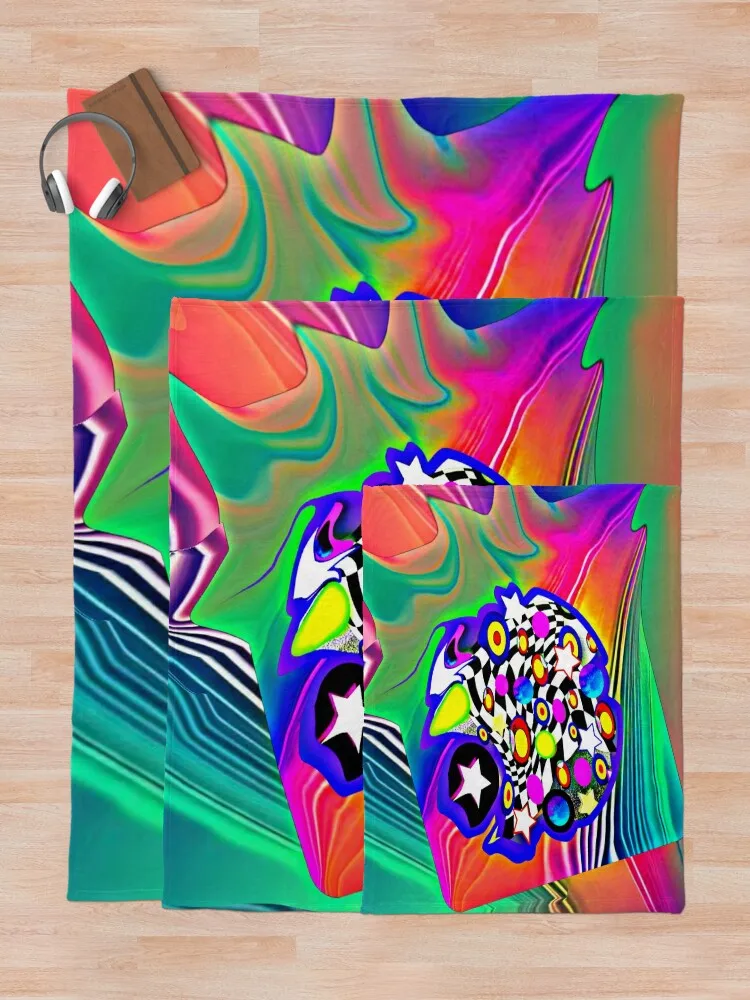 Точки или пятна. Стрельба яркого цвета фон и сцентр. Одеяло. Одеяло для дивана.