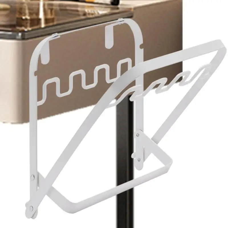 

Wire Frame Garbage Bag Holder Metal Foldable Trash Rack Garbage Bag Holder Home Kitchen Countertop Trash Bag Rack Holder