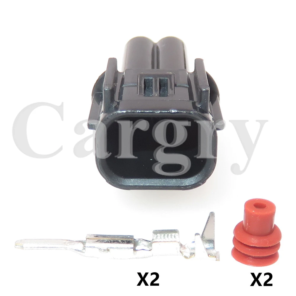 1 комплект 2P Автомобильная противотуманная фара, провод, гнездо кабеля 6181-6851 6189-7408, Автомобильный штекер, гнездо, водонепроницаемый разъем для Honda