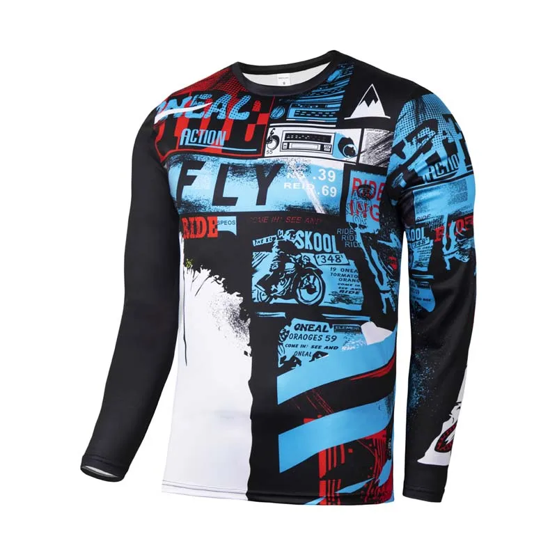 MTB Джерси для скоростного спуска мотоцикла горного велосипеда BMX