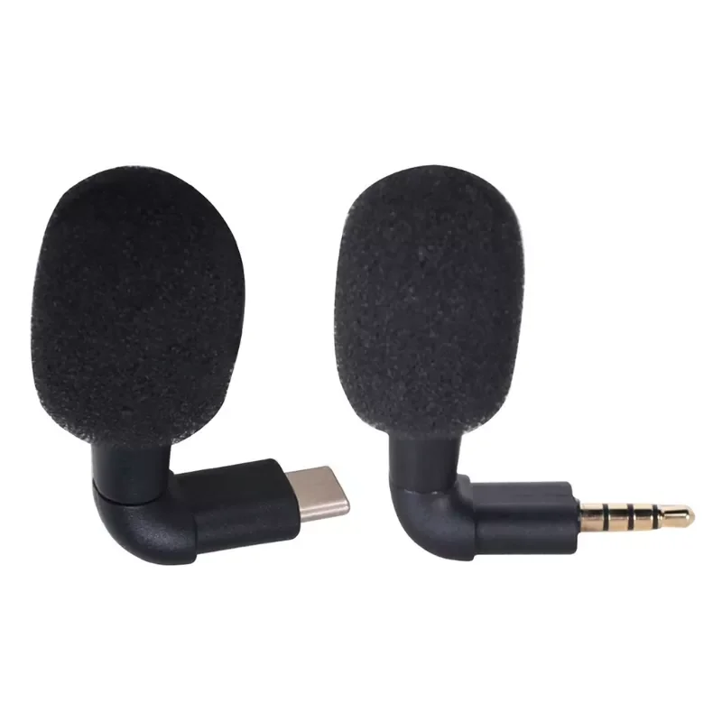

Smartphone Microphone Video Microphone Type-c/3.5mm Plug Support Multiple Device for Vlog Recording Interview Recording