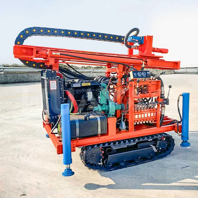 Профессиональная гусеничная гидравлическая установка для бурения водяных