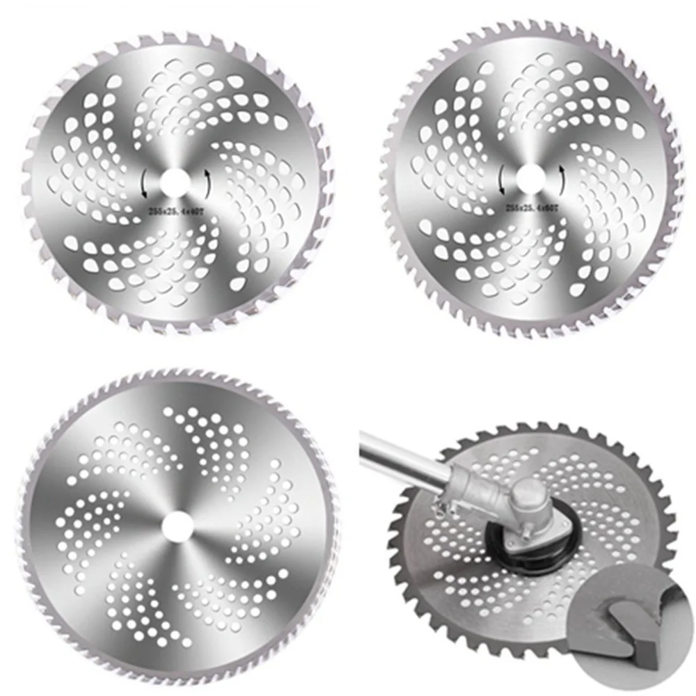

Alloy Lawn Mower Blade 40/60/80 Teeth Saw Blade Lawn Trimmer Saw Blade Accessories